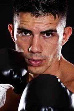 Hispanic boxer Stock Photos