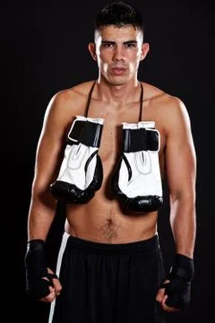 Hispanic boxer Stock Photos
