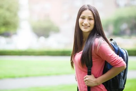 Hispanic college student Stock Photos