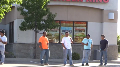 Hispanic day labor Vidéo 39666275