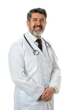Hispanic Doctor Smiling Stock Photos