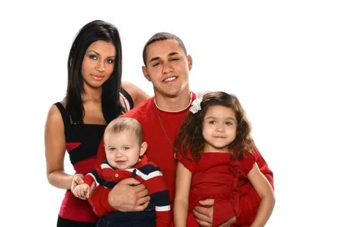 Hispanic family Stock Photos