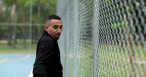 Hispanic man dancing outside. Latin man freestyle dance Stock Footage 140451875