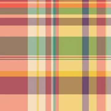 Hispanic plaid vector check, easter texture background pattern. Layout tart.. 스톡 일러스트