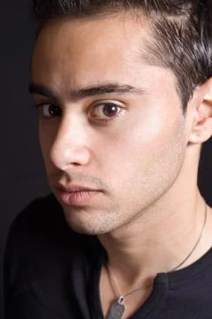 Hispanic young man Stock Photos