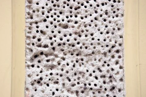 Hisrorical house wall background Stock Photos