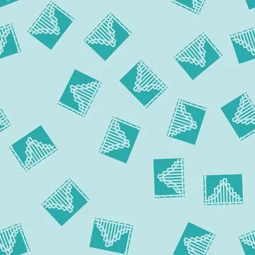 Histogram big data glyph vector seamless pattern Stock Illustration