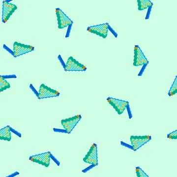 Histogram big data isometric icon seamless pattern Illustrazione stock