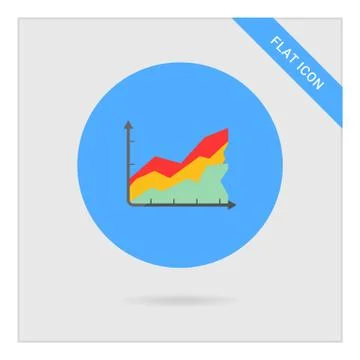 Histogram icon 스톡 일러스트