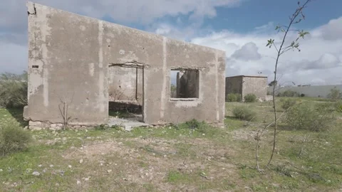 Historic abandoned fortification Stock Footage 327557855