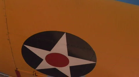 Historic Airplane 스톡 동영상 619579