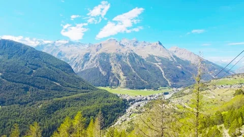 Historic Alpine Mining Site in Cogne, Italy, Miniere di Colonna Stock Footage 338056280