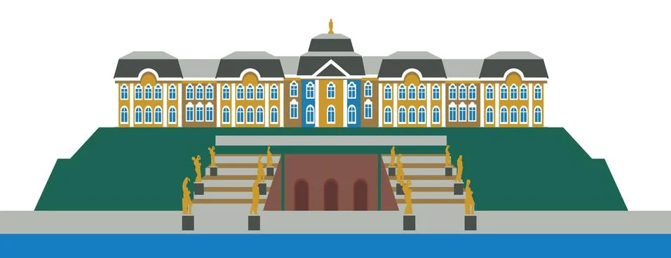 Historic architecture Illustrazione stock