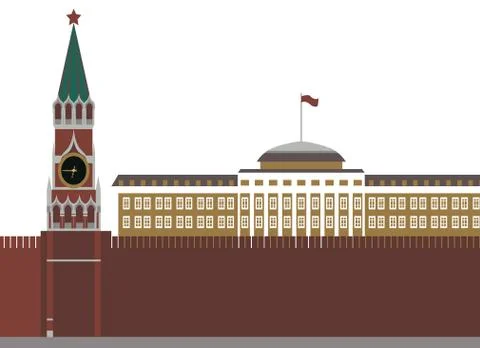 Historic architecture Stock Illustration
