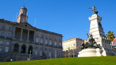Historic architecture of Porto Video stock 91298053