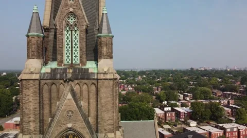 Historic Bell Tower Stock Footage 158897318