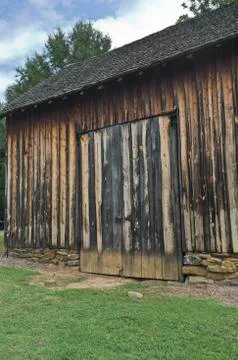 Historic bethabara park Stock Photos