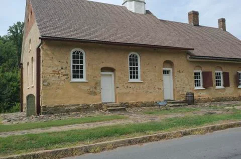 Historic bethabara park Stock Photos