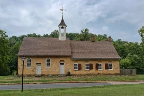 Historic bethabara park Stock Photos