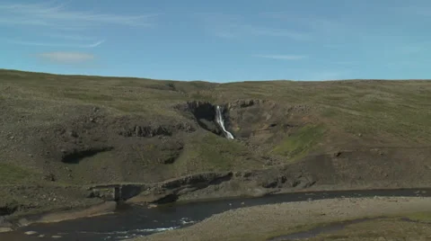 Historic bridge at old ring  road in iceland 動画素材 27866641