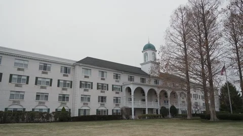 A Historic Building showcasing Architectural Elegance and beauty in a Stock Footage 314577921