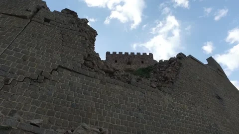 The historic Cairo Citadel, which was destroyed by the Yemen war Stock Footage 197048857