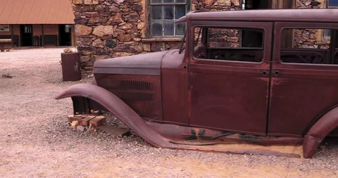 Historic Car Stock Footage 123585735