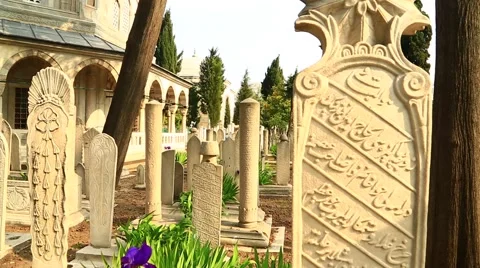 Historic cemeteries - lV Stock Footage 42596415