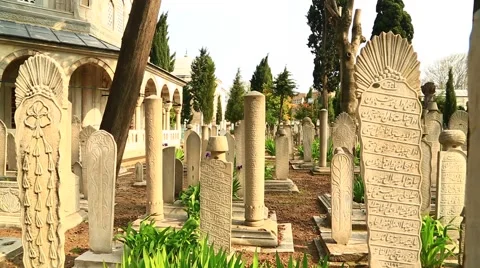 Historic cemeteries - Vll Stock Footage 42596090