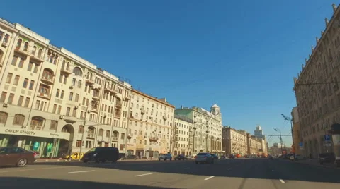 Historic center of Moscow 库存影片 62525647
