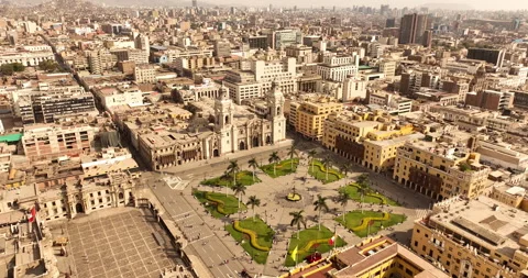 Historic Centre of Lima Video stock 259348758