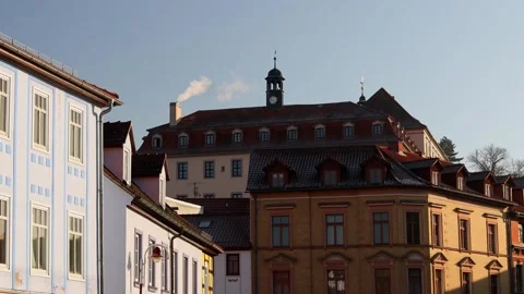Historic city stadtroda in thuringia germany 4k 25fps video Stock-Footage 327674602