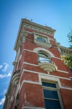 Historic Clocktower Building Foto stock