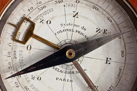 Historic compass Stock Photos