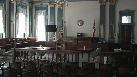 Historic Courthouse Stock Footage 224337693