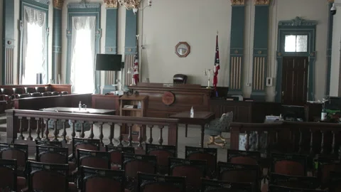 Historic Courthouse Stock Footage 224345797