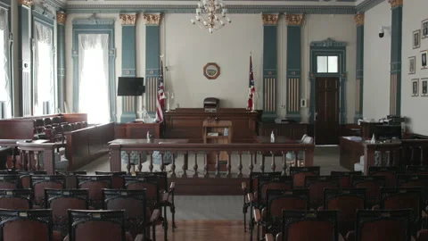 Historic Courthouse Stock Footage 224521892