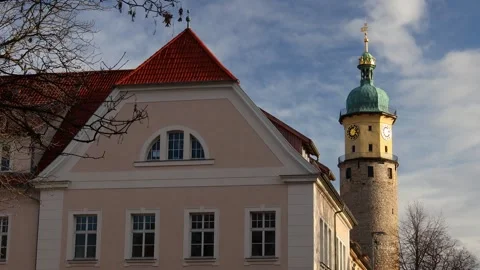 Historic darmstadt thuringia in germany 4k 25fps video Stock-Footage 325775225