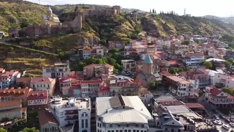 Historic district of the city Video stock 168618906