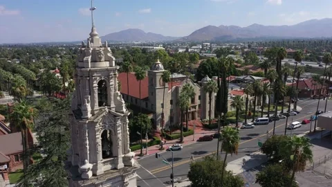Historic Downtown Riverside Stock Footage 227089066