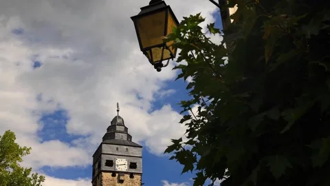 The historic german city of lich 4k video Stock Footage 346732482