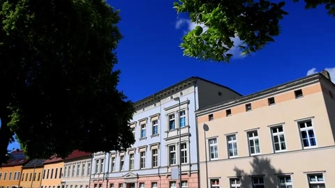 The historic german town of eisleben 4k video Stock-Footage 337059249