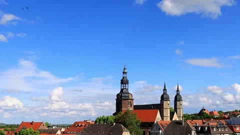 The historic german town of eisleben 4k video 스톡 동영상 337059431