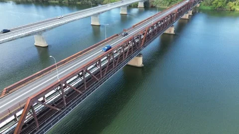 Historic Grafton Bridge Stock Footage 334906096