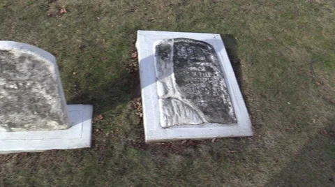 Historic Graves Stock Footage 58322434