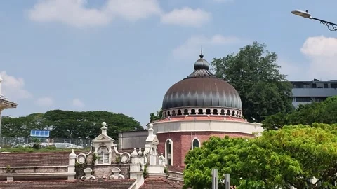 A historic heritage building Video stock 341661921