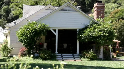 Historic home Stock Footage 838074