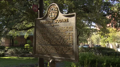 Historic Madison Square Video stock 64684091