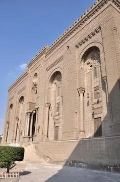 Historic mosque design in Cairo, Egypt Stock Photos