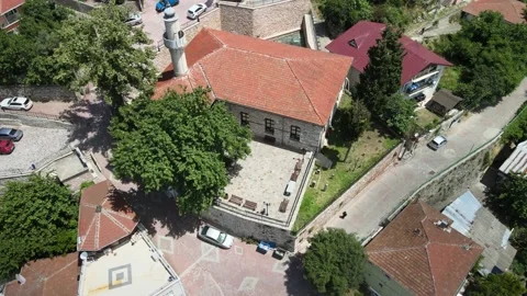 Historic ORHAN mosque İzmit Stock Footage 198408308